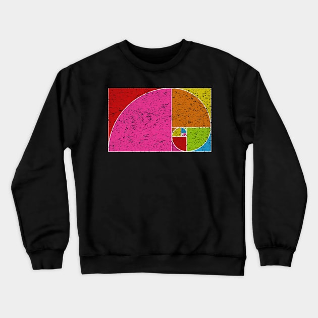 Fibonacci Colours Crewneck Sweatshirt by cheekenpeeg